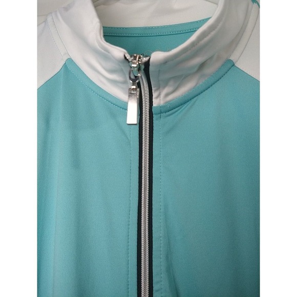 $ Style Co Sport Women's Lightweight Colorblock Full Zip Pocket Jacket. Size M - Picture 4 of 11